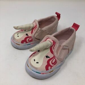 Vans Unicorn Sneakers Sz 4 baby velcro shoes
